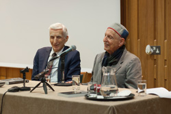Professors Lord Rees and Djerassi discuss