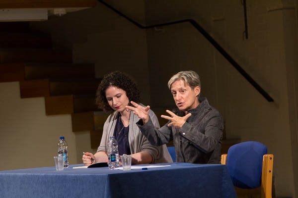 Professor Judith Butler and Dr Lauren Wilcox